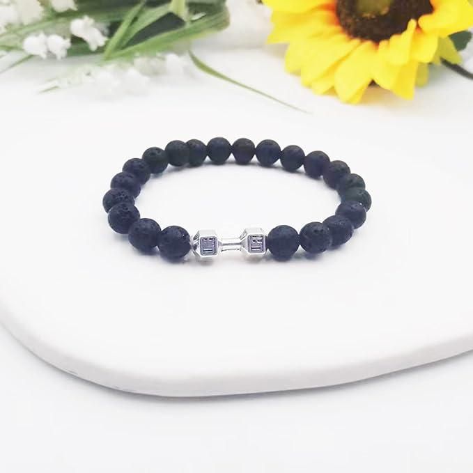 Volcanic Lava Stone Bracelets for Women Men